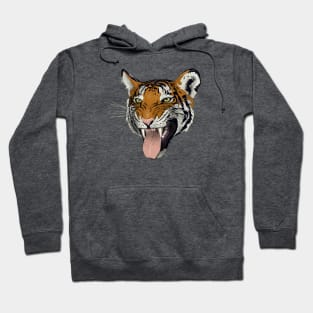 Snarling Tiger Hoodie